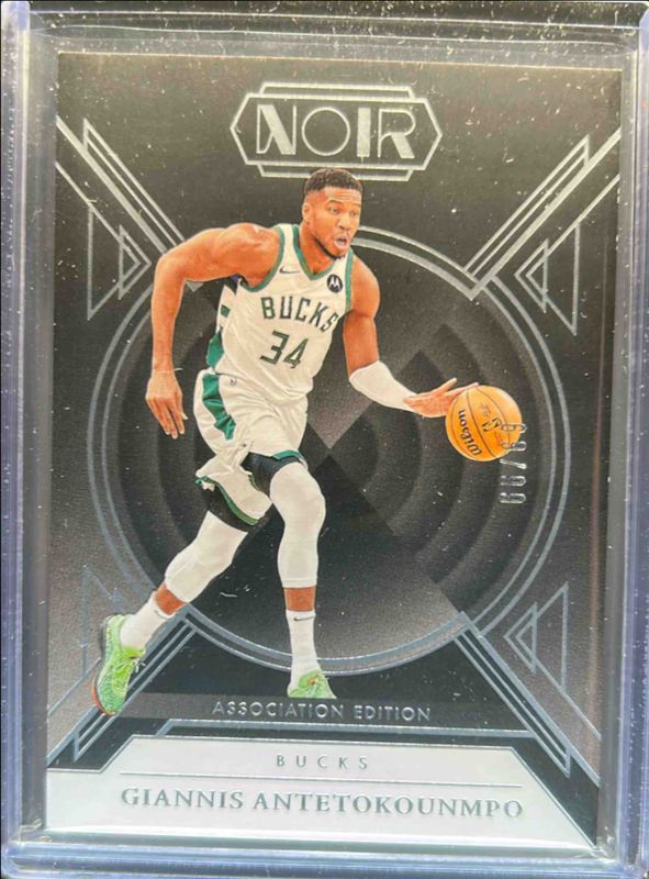 Giannis Antetokounmpo 2024 Noir #9 Base Association Edition /99 RAW