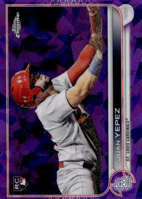 2022 Topps Chrome Sapphire Edition #506 Purple /10