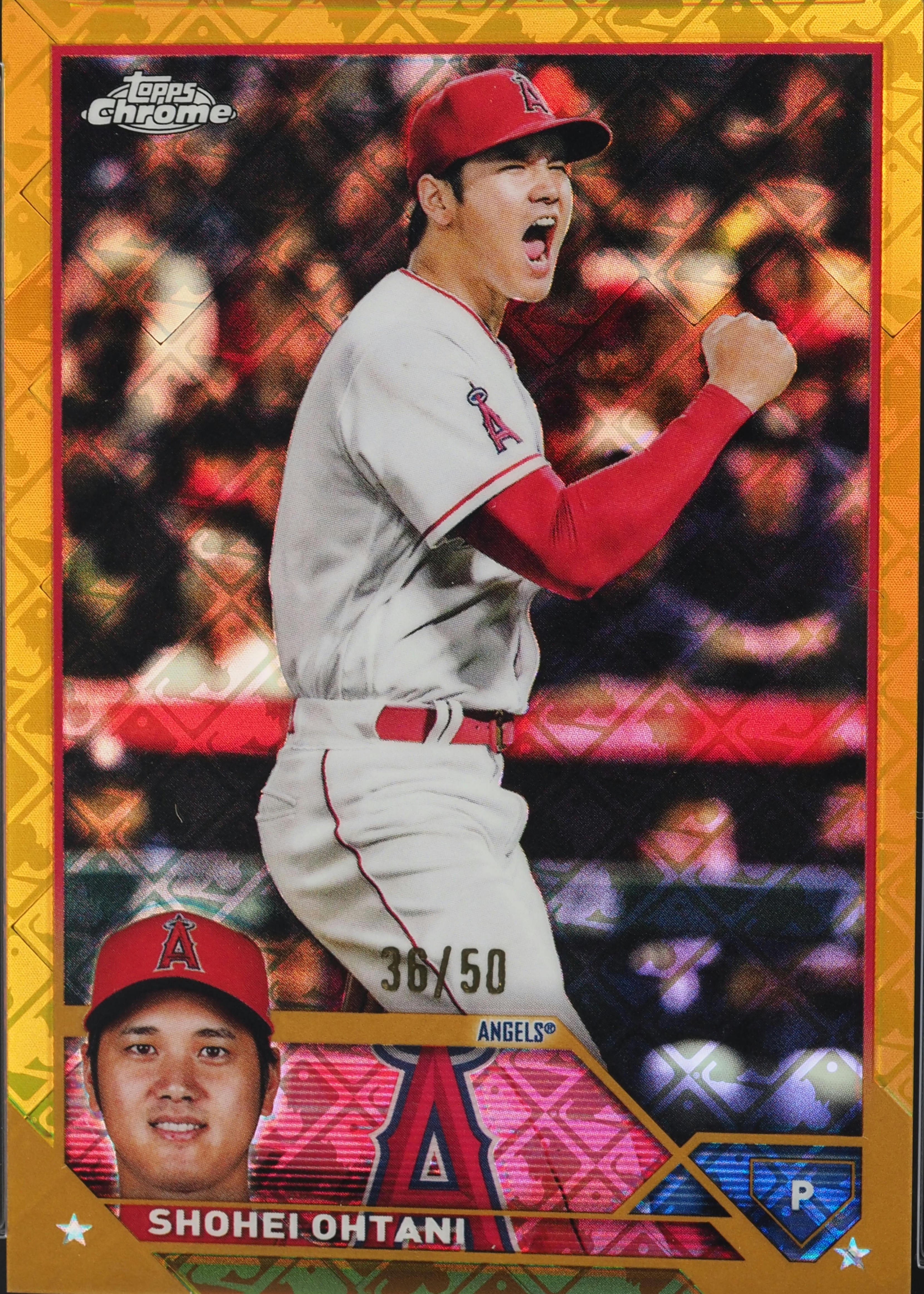 Shohei Ohtani Topps Chrome ロゴリフラクター　2023 2023 Topps Chrome Black - Shohei Ohtani #2 for sale | eBay