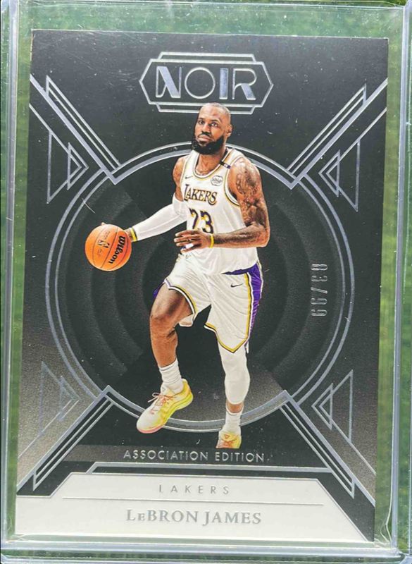 LeBron James 2024 Noir #2 Base Association Edition /99 RAW