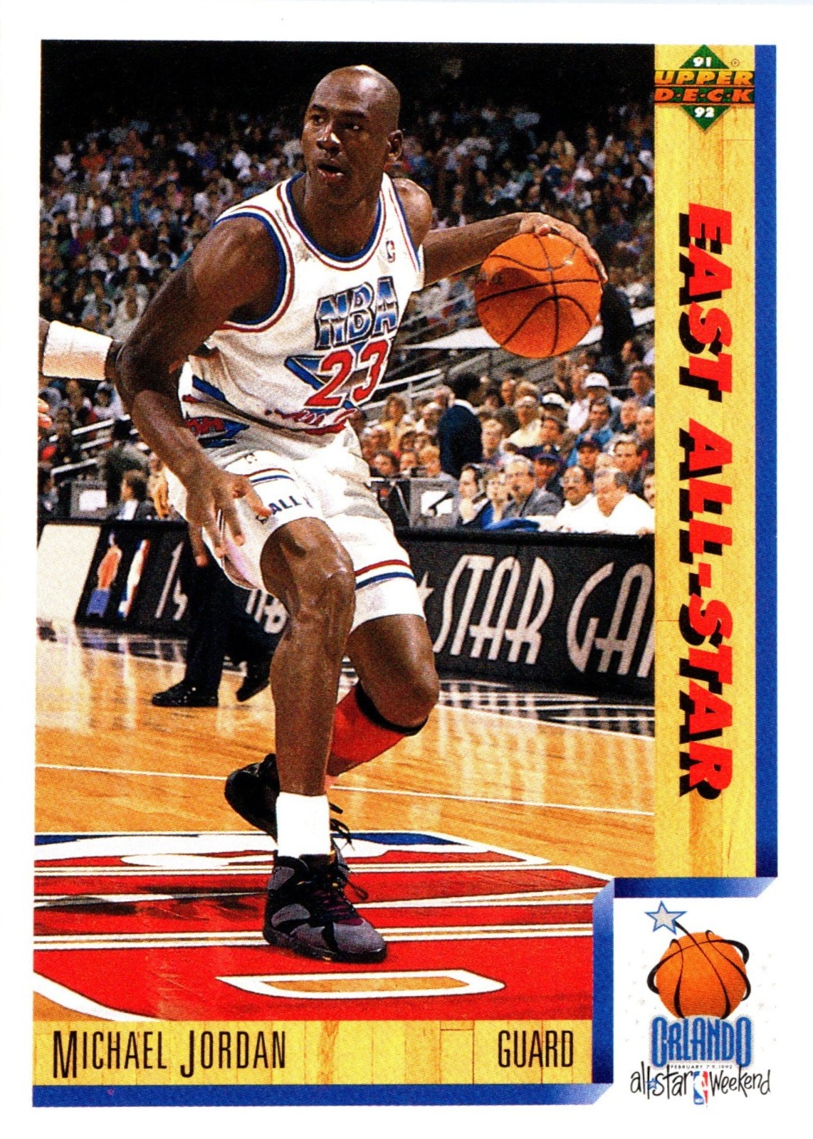 Michael Jordan 1991 Upper Deck #452 All-Star Price Guide - Sports 