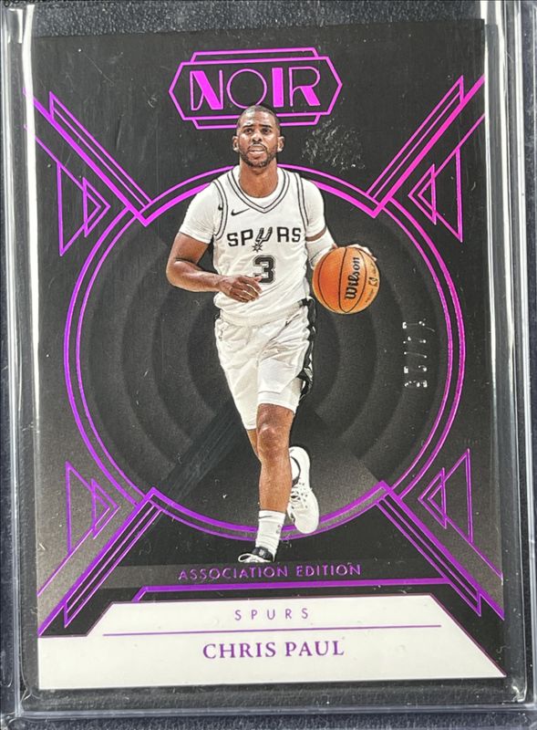 Chris Paul 2024 Noir #45 Base Association Edition - Holo Ruby /25 RAW