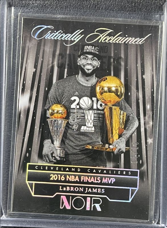 LeBron James 2024 Noir #293 Critically Acclaimed /25 RAW