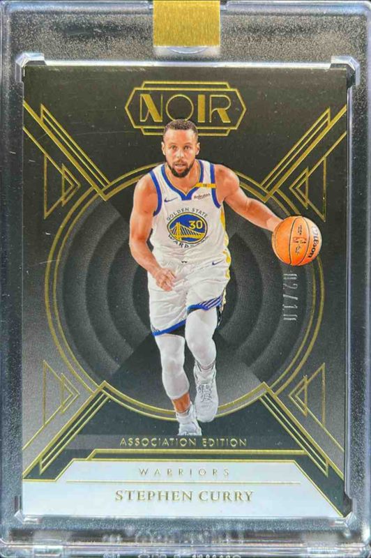 Stephen Curry 2024 Noir #35 Base Association Edition - Gold /10 RAW