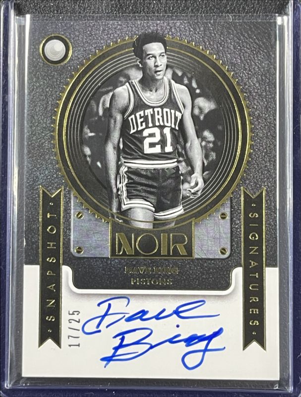2024 Noir #20 Snapshot Signatures - Gold /25