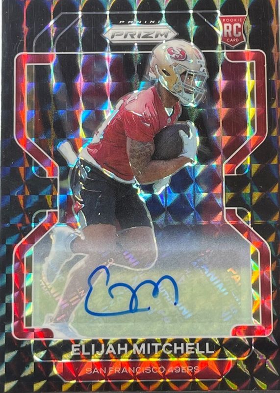 2021 Prizm #399 Rookie Autographs - Black Finite /1