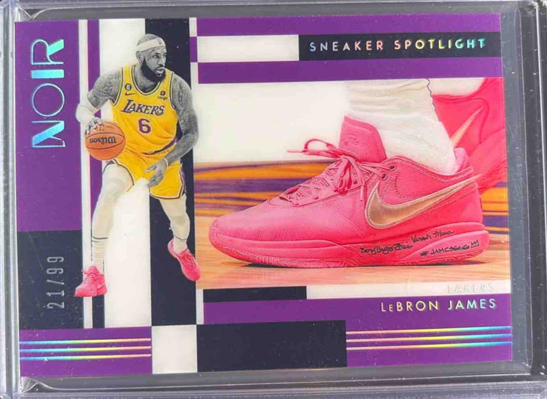 LeBron James 2024 Noir #11 Sneaker Spotlight /99 RAW