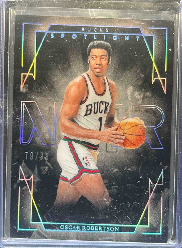 Oscar Robertson 2024 Noir #9 Spotlight /99 RAW