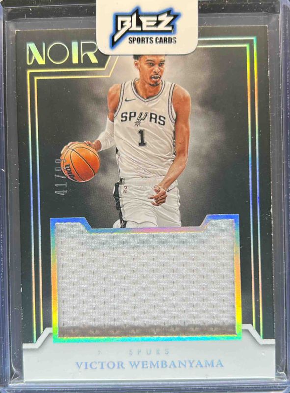 Victor Wembanyama 2024 Noir #12 Jumbo Material /99 RAW