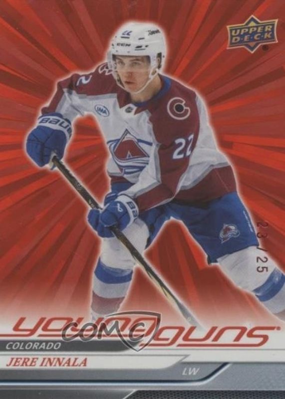 2024 Upper Deck Extended Series #713 Young Guns - Outburst Red /25