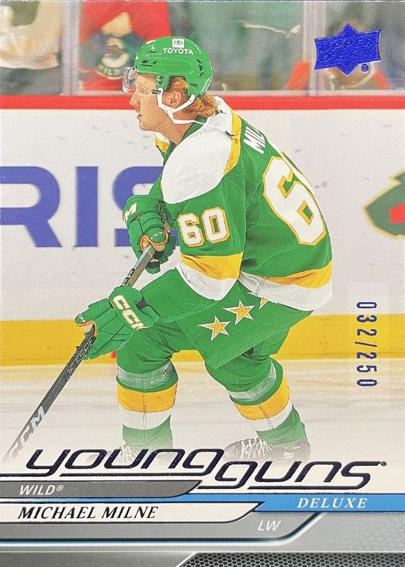 2024 Upper Deck Extended Series #727 Young Guns - Deluxe /250
