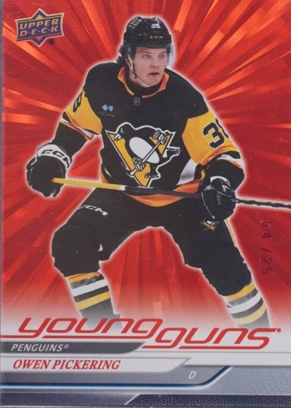 2024 Upper Deck Extended Series #703 Young Guns - Outburst Red /25