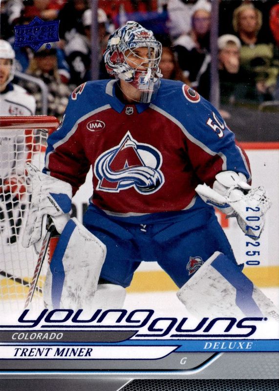 2024 Upper Deck Extended Series #709 Young Guns - Deluxe /250