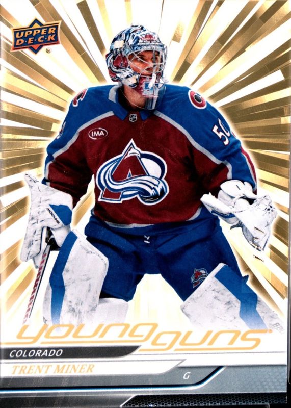 2024 Upper Deck Extended Series #709 Young Guns - Outburst Gold /1