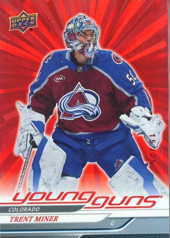 2024 Upper Deck Extended Series #709 Young Guns - Outburst Red /25