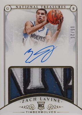 2014 National Treasures #112 Rookie Patch Auto - Gold /25