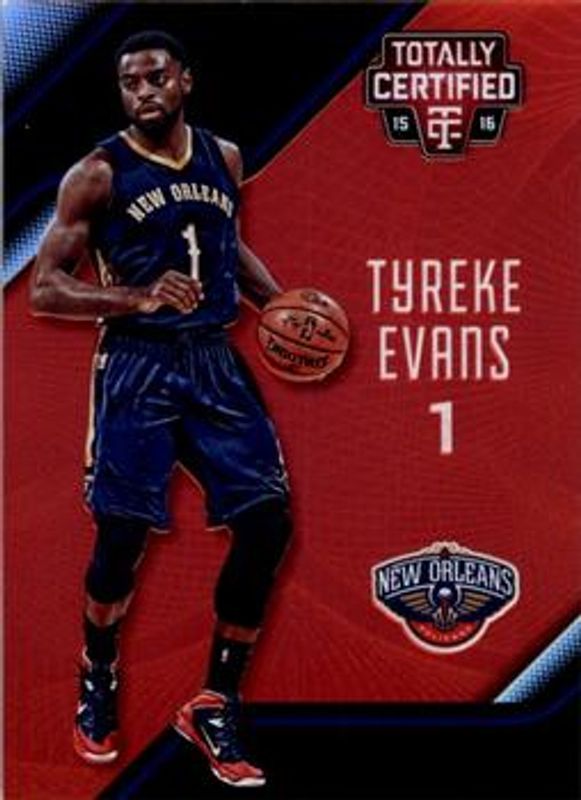 Tyreke Evans 2015 Totally Certified #76 Mirror Red /149 RAW