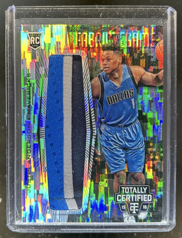 2015 Totally Certified #FRJ-JA Fabric of the Game Rookie Jersey - Camo /25