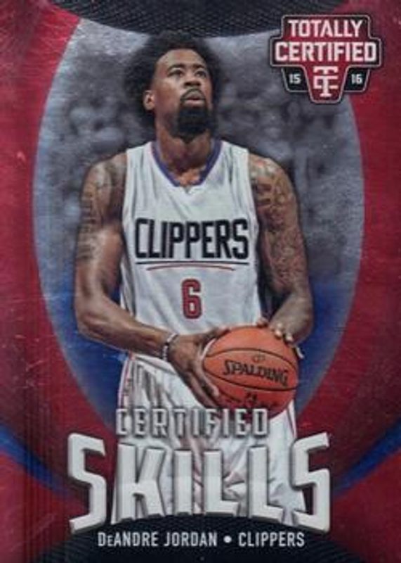 DeAndre Jordan 2015 Totally Certified #33 Certified Skills /199 RAW