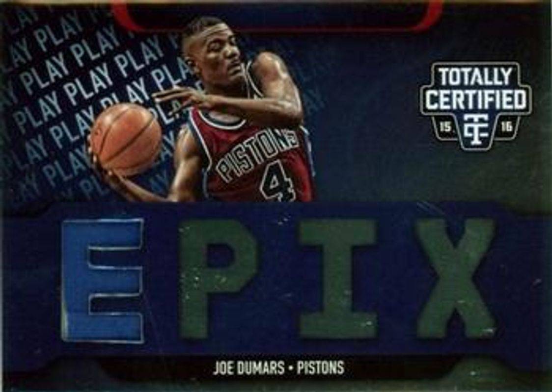 2015 Totally Certified #EPIX-JD EPIX Play Memorabilia /99