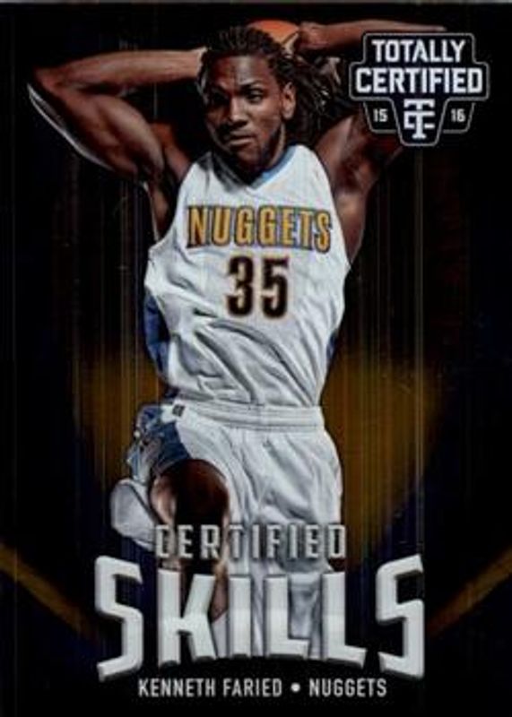 2015 Totally Certified #9 Certified Skills /199