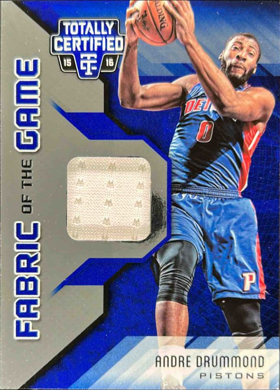 2015 Totally Certified #FG-AD Fabric of the Game Materials - Blue /99