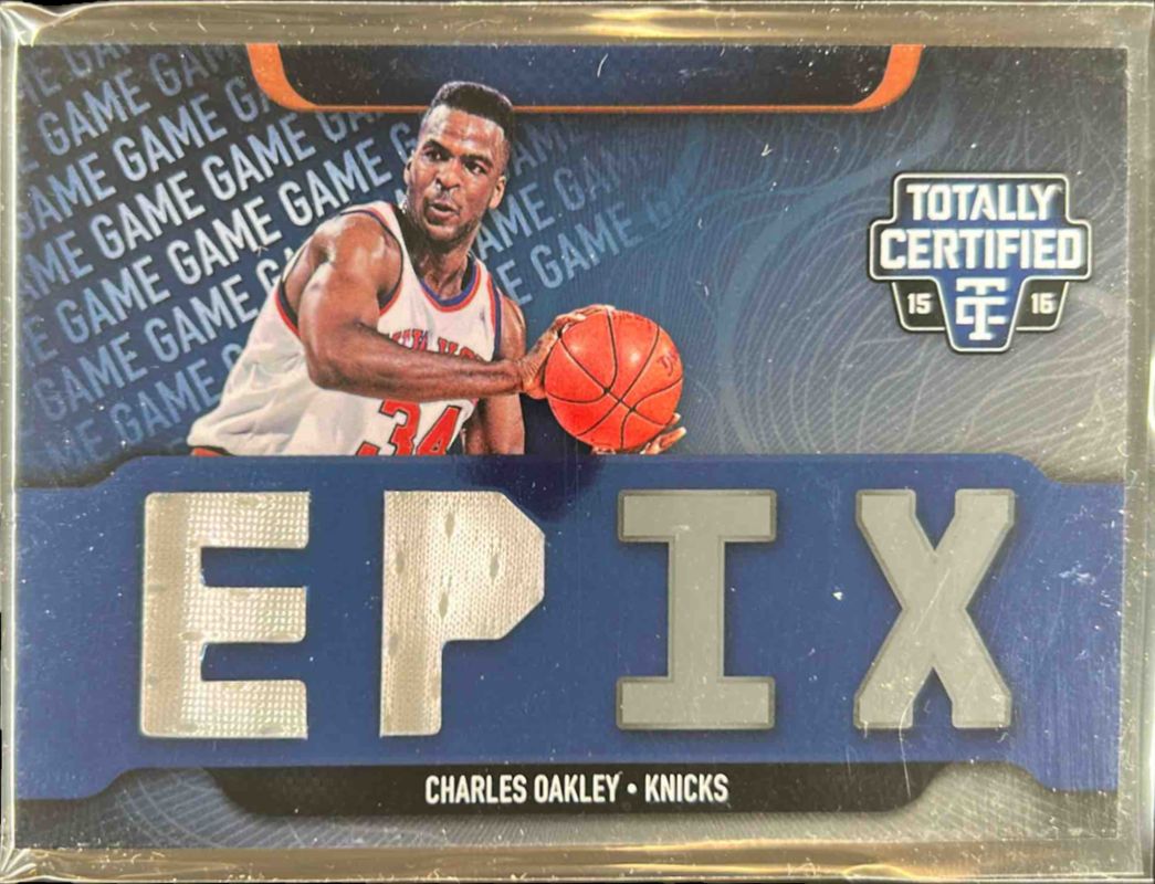 2015 Totally Certified #EPIX-CO2 EPIX Game Dual Memorabilia /99