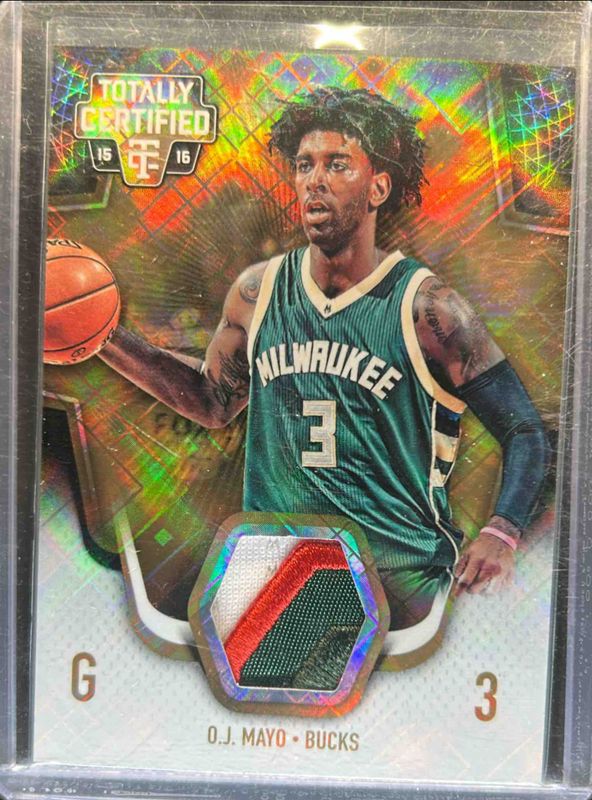 2015 Totally Certified #TCM-OJ Totally Certified Materials - Gold /10