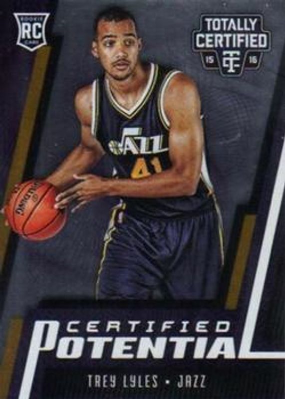 Trey Lyles 2015 Totally Certified #15 Certified Potential /199 Rookie RAW