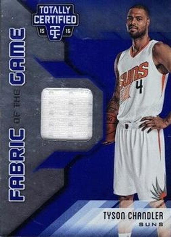 2015 Totally Certified #FG-TC Fabric of the Game Materials - Blue /99