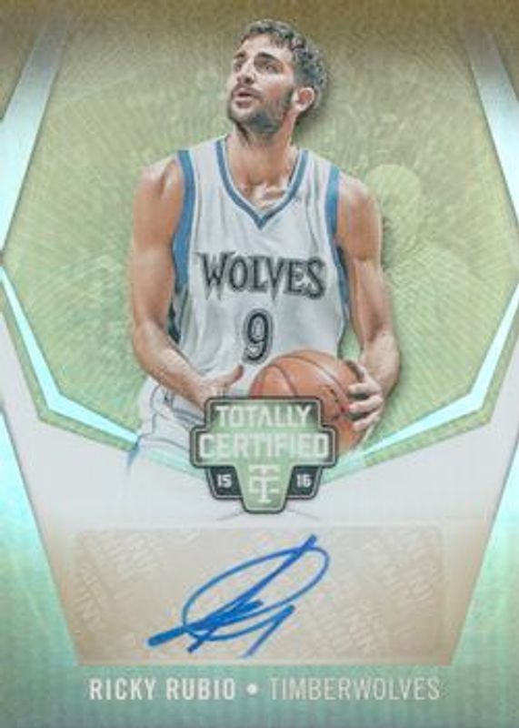 2015 Totally Certified #TC-RR Totally Certified Signatures - Mirror Gold /10