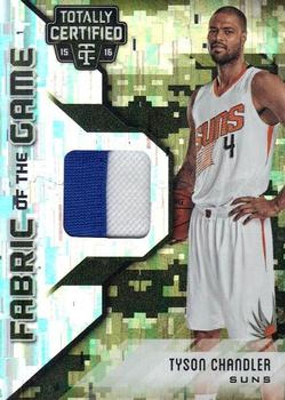 2015 Totally Certified #FG-TC Fabric of the Game Materials - Camo /25