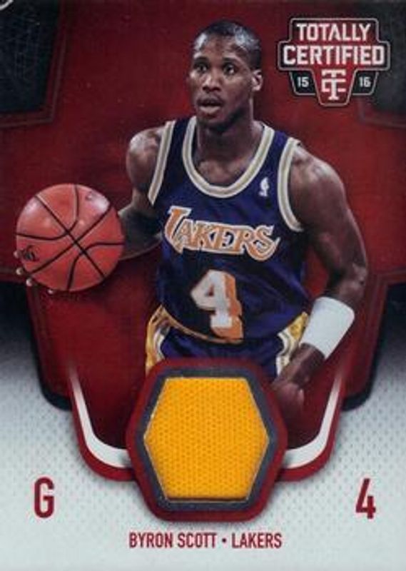 2015 Totally Certified #TCM-BS Totally Certified Materials - Red /99