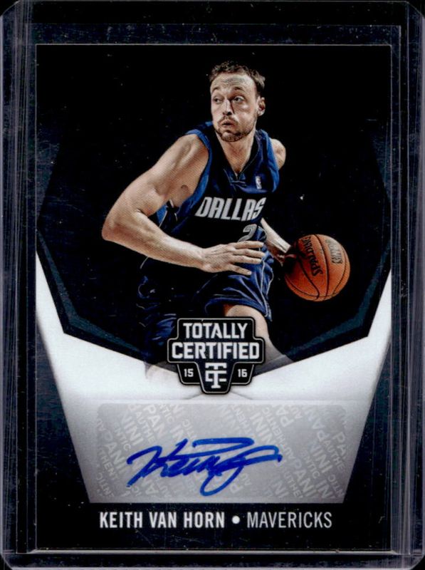 Keith Van Horn 2015 Totally Certified #TC-KVH Totally Certified Signatures /25 RAW