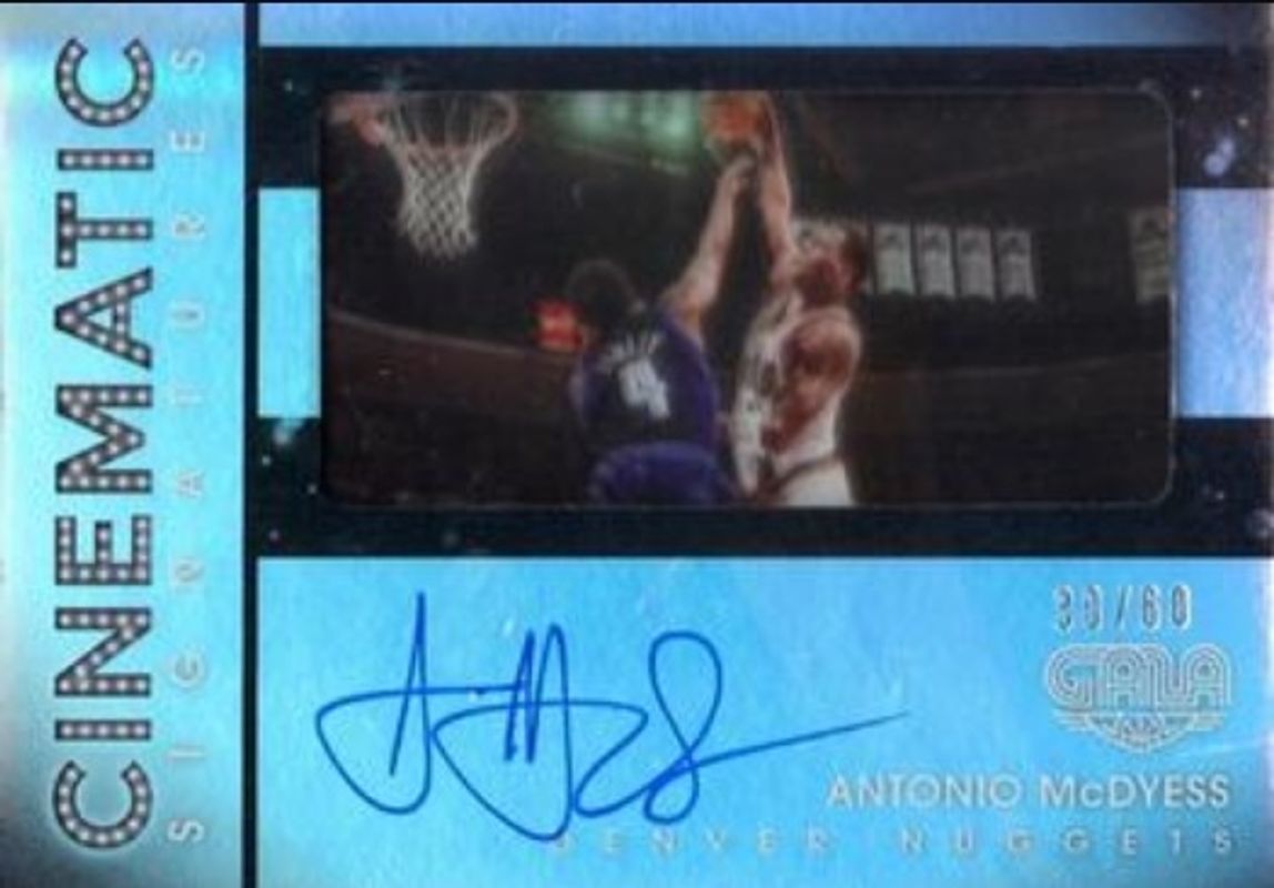 2015 Gala #CS-AMD Cinematic Signatures Veterans Legends /60