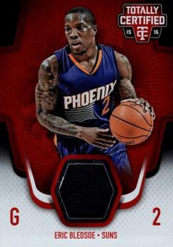 Eric Bledsoe 2015 Totally Certified #TCM-EB Totally Certified Materials - Red /99 RAW
