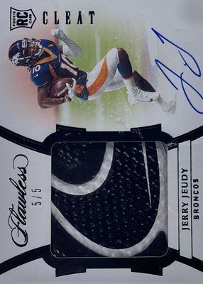 2020 Flawless #RCA-JEU Rookie Cleat Autographs (/5)
