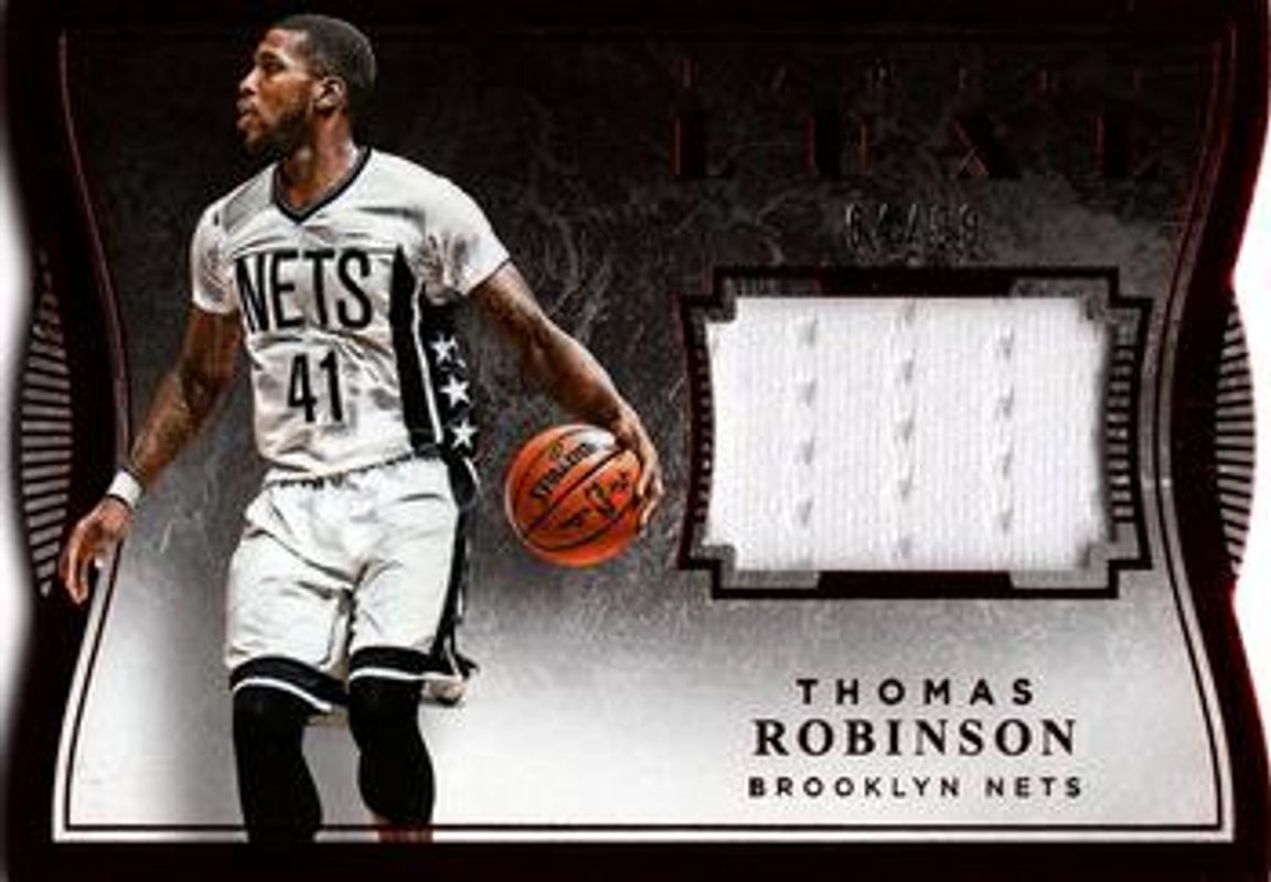 2015 Luxe #31 Memorabilia Die Cuts - Red /99