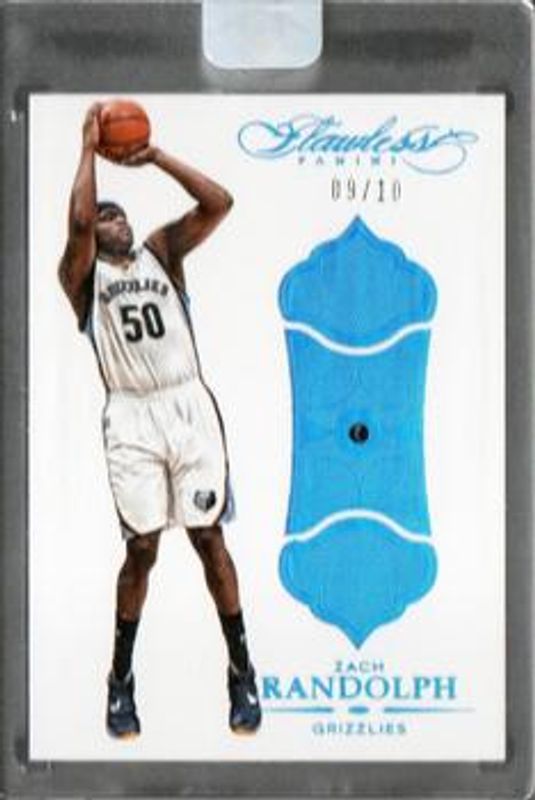 Zach Randolph 2015 Flawless #108 Sapphire /10 RAW