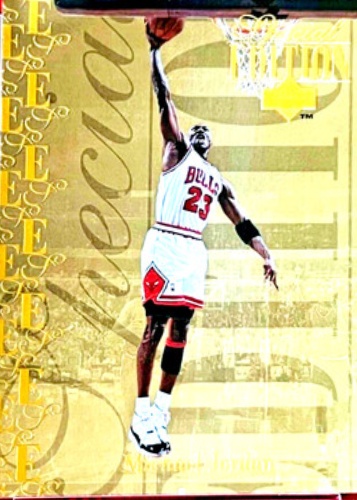 Michael Jordan 1995 Upper Deck Special Edition #SE100 Gold Price