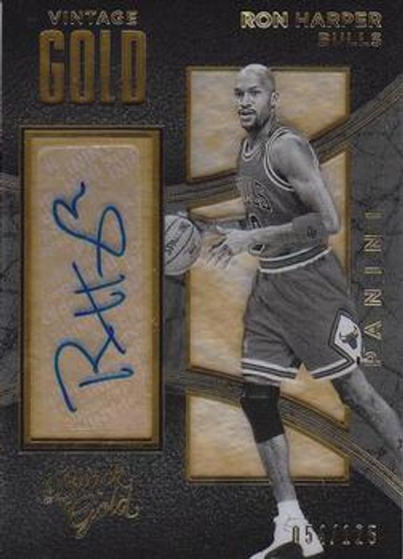2015 Black Gold #30 Vintage Gold Autographs /149