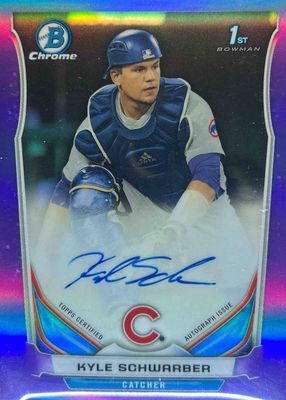 2014 Bowman Draft #BCA-KS Chrome DP Auto - Purple Refractor /10 (1st)