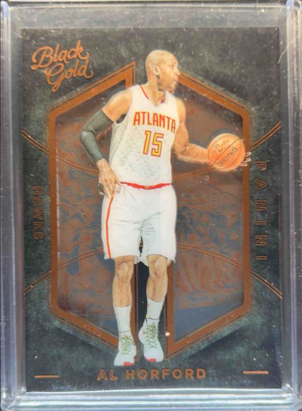 Al Horford 2015 Black Gold #35 Bronze RAW