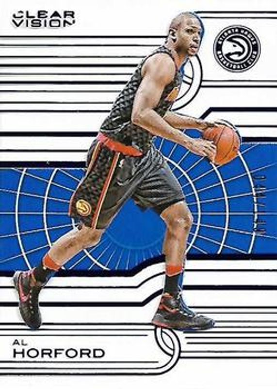 Al Horford 2015 Clear Vision #29 Blue /149 RAW