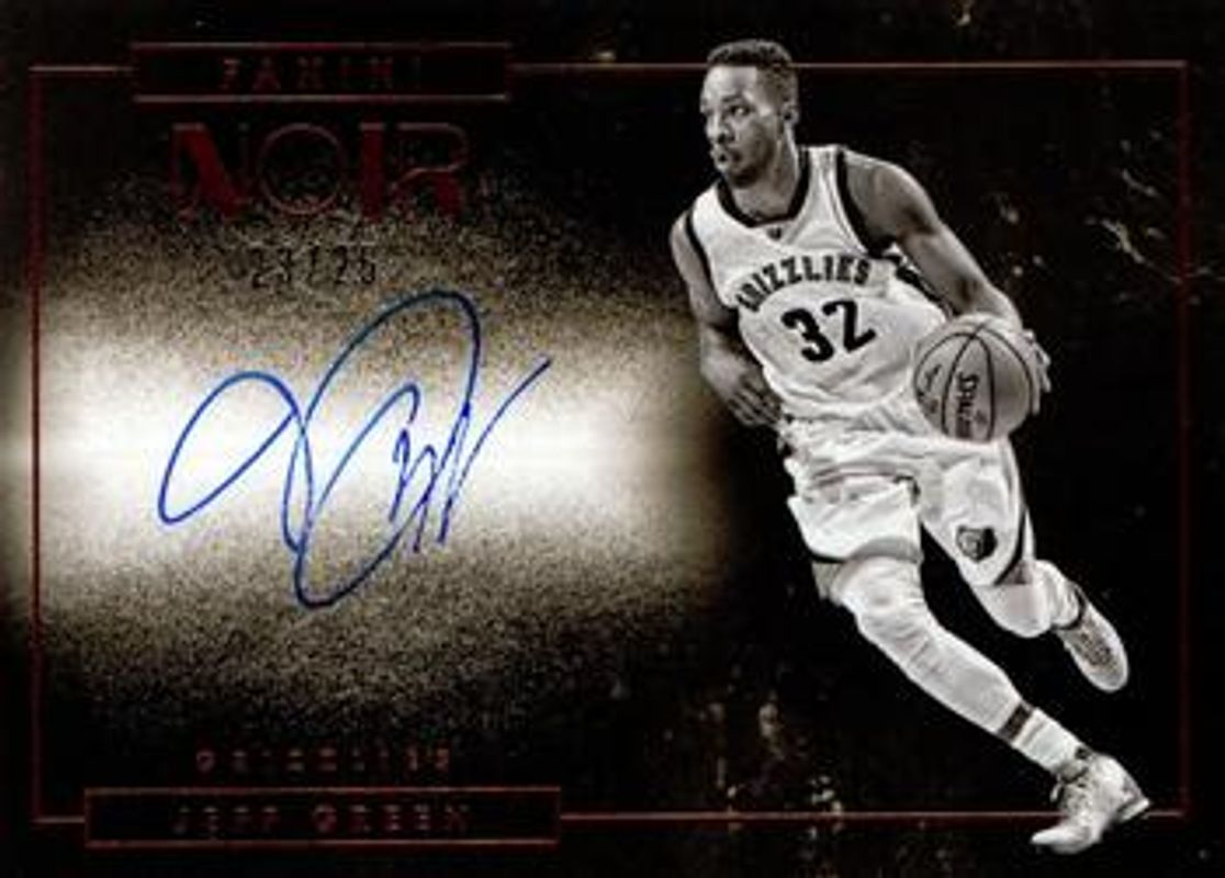 2015 Noir #NB-JGR Noir Autographs Black & White - Bronze /25