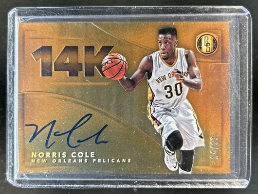 2015 Gold Standard #14K-NC 14K Autographs /40