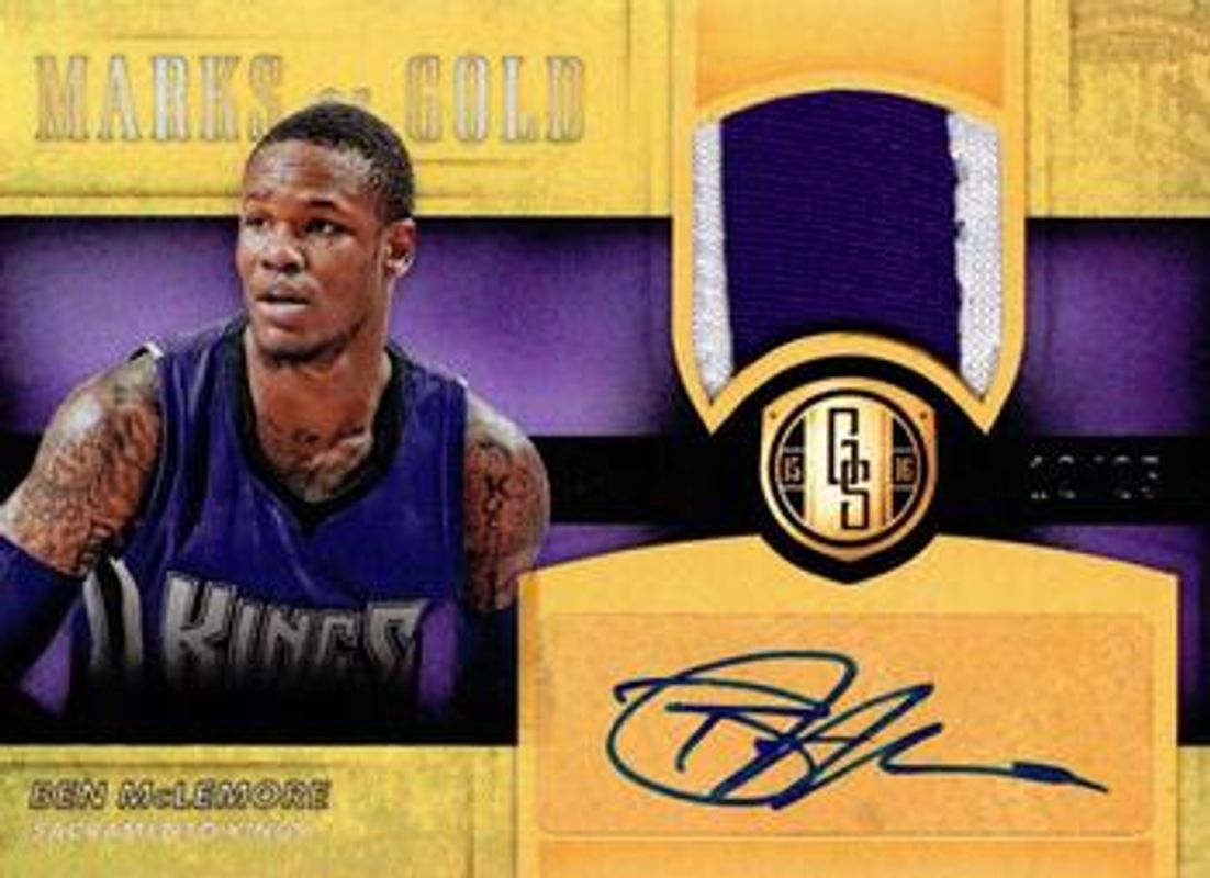 2015 Gold Standard #11 Marks of Gold - Prime /25