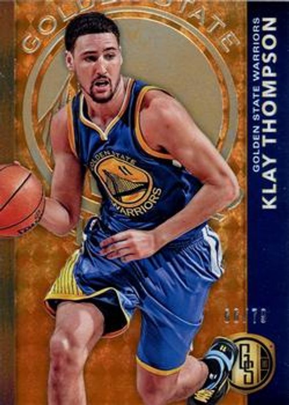 Klay Thompson 2015 Gold Standard #11 AU /79 RAW