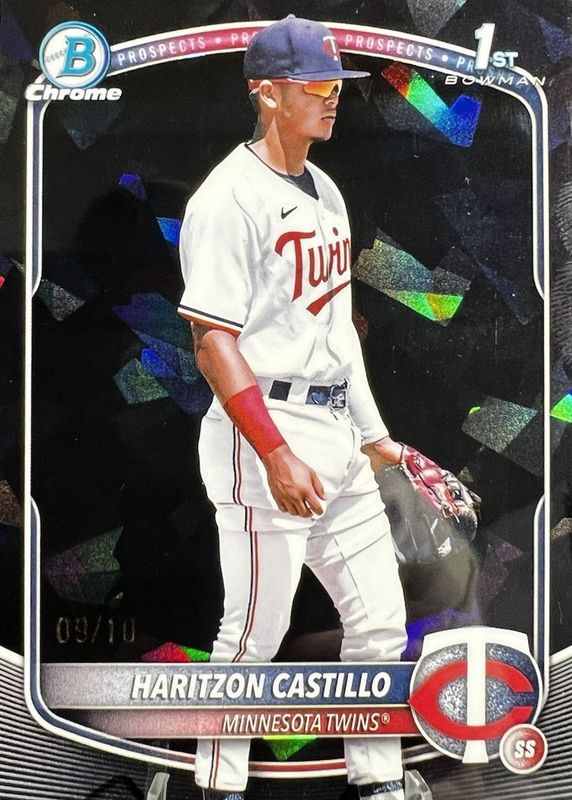 2025 Bowman Chrome Sapphire Edition #BCP-161 Prospects - Black /10 (1st)