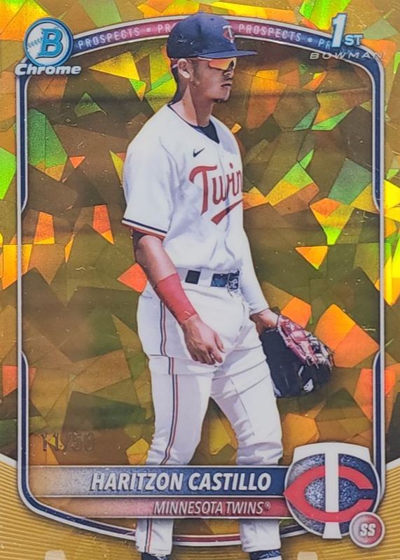 2025 Bowman Chrome Sapphire Edition #BCP-161 Prospects - Gold /50 (1st)